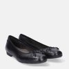 Tamaris Tamaris Versatile Black Leather Ballet Flats Clearance