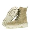 Gabor Gabor Chunky Taupe Suede Ankle Boots New