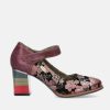 Laura Vita Laura Vita Pretty Wine Multi Mary Jane Shoes New