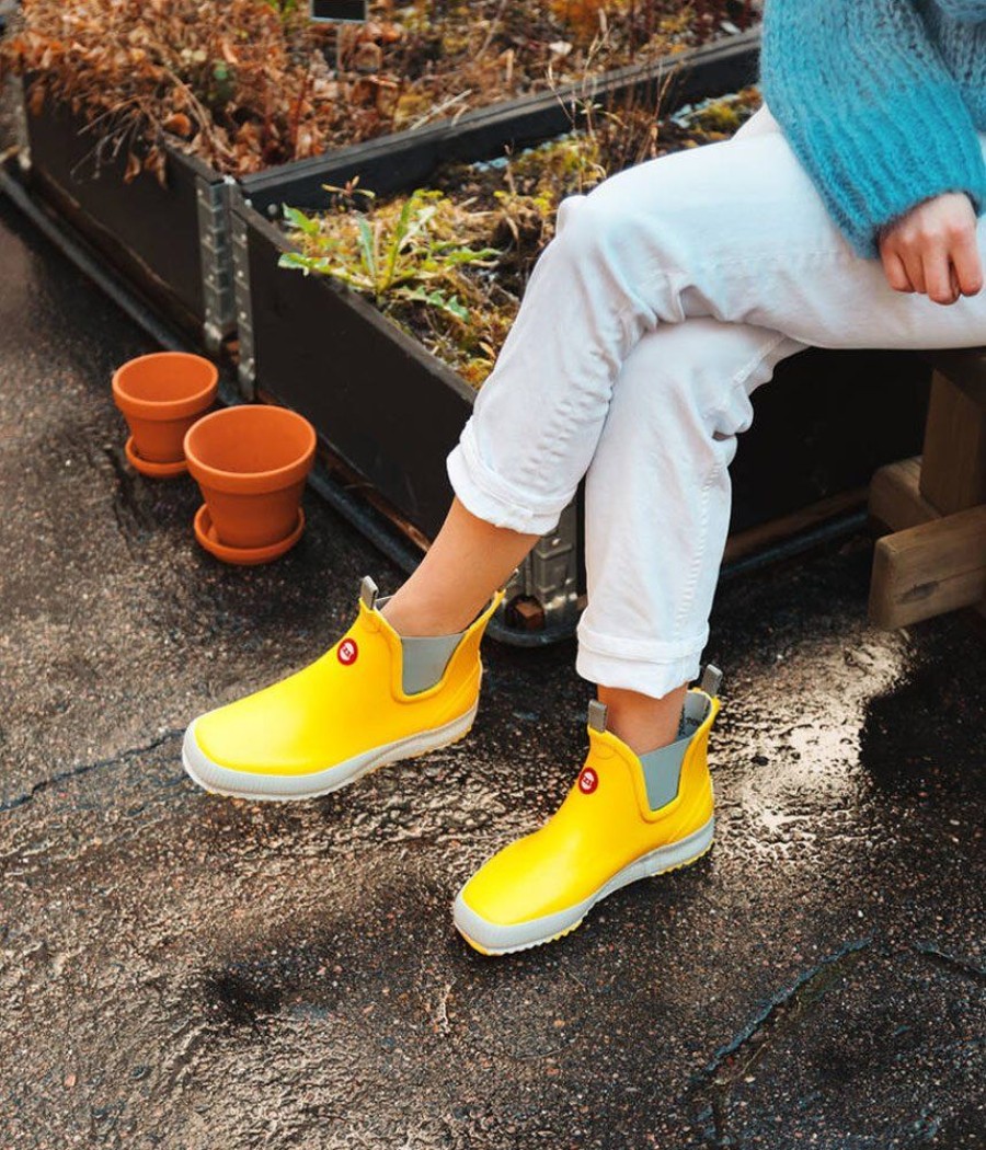 Nokian Stylish Hai Low Yellow Rubber Boots Online