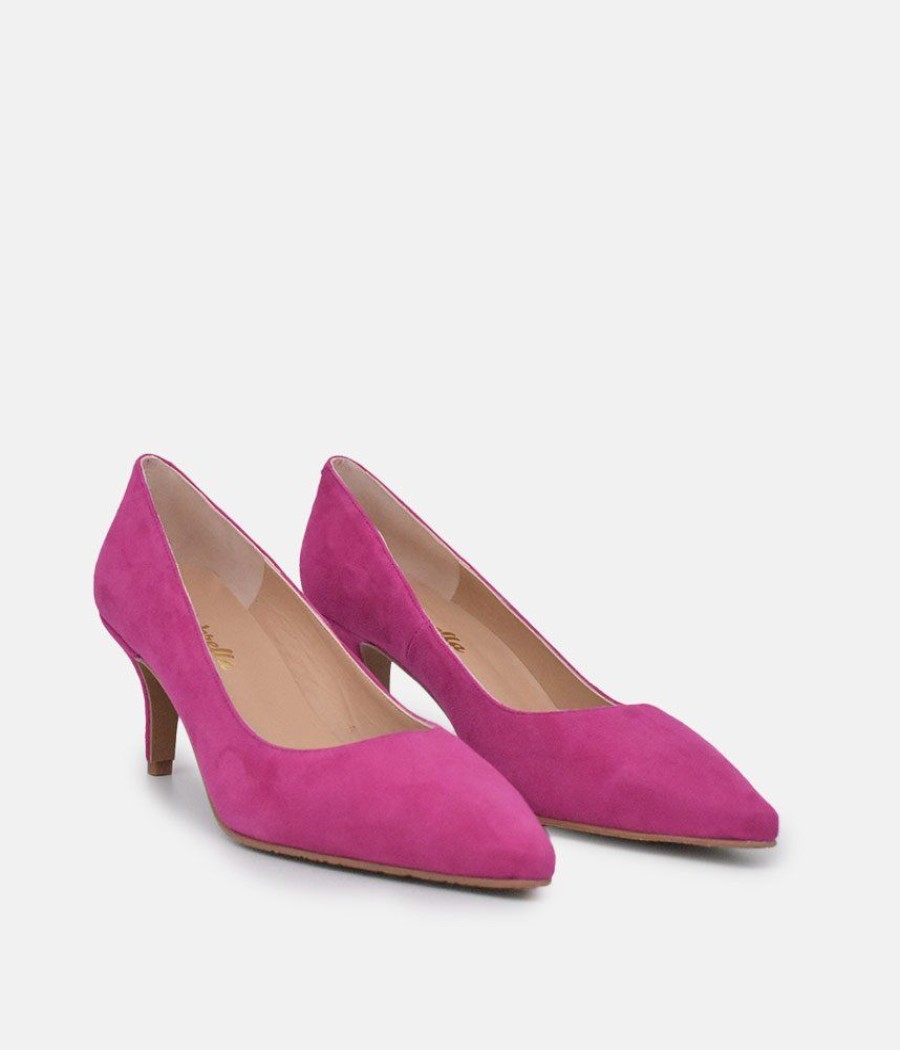 Cinderella Shoes Cinderella Shoes Gorgeous Hot Pink Suede Stiletto Heel New