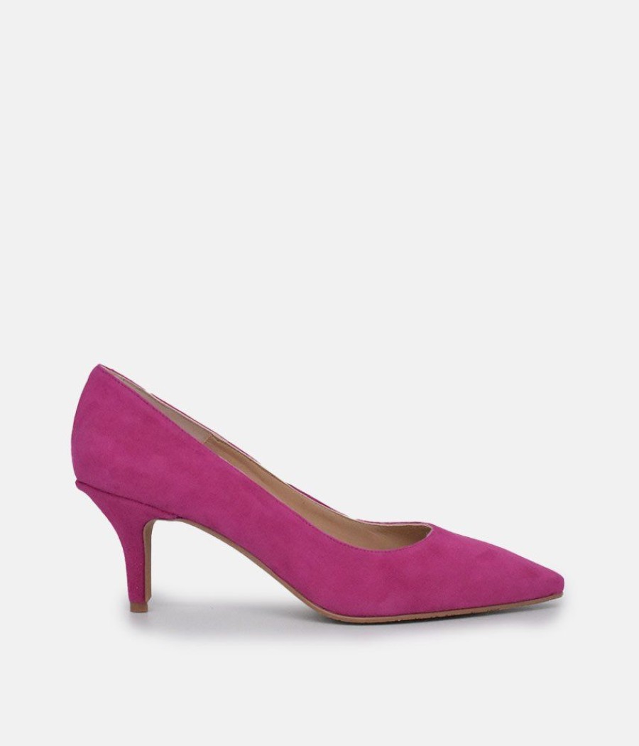 Cinderella Shoes Cinderella Shoes Gorgeous Hot Pink Suede Stiletto Heel New