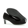 Gabor Gabor Classic Black Velour Heels Clearance