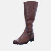 Semler Semler Premium Leather Cognac Long Boots Clearance