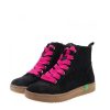 Jana Jana Stylish Vegan Black/Pink Ankle Boots Best