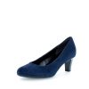 Gabor Gabor Classic Navy Velour Heels Best