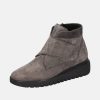 Waldlaufer Waldlaufer Stylish Grey Wedge Ankle Boot Best