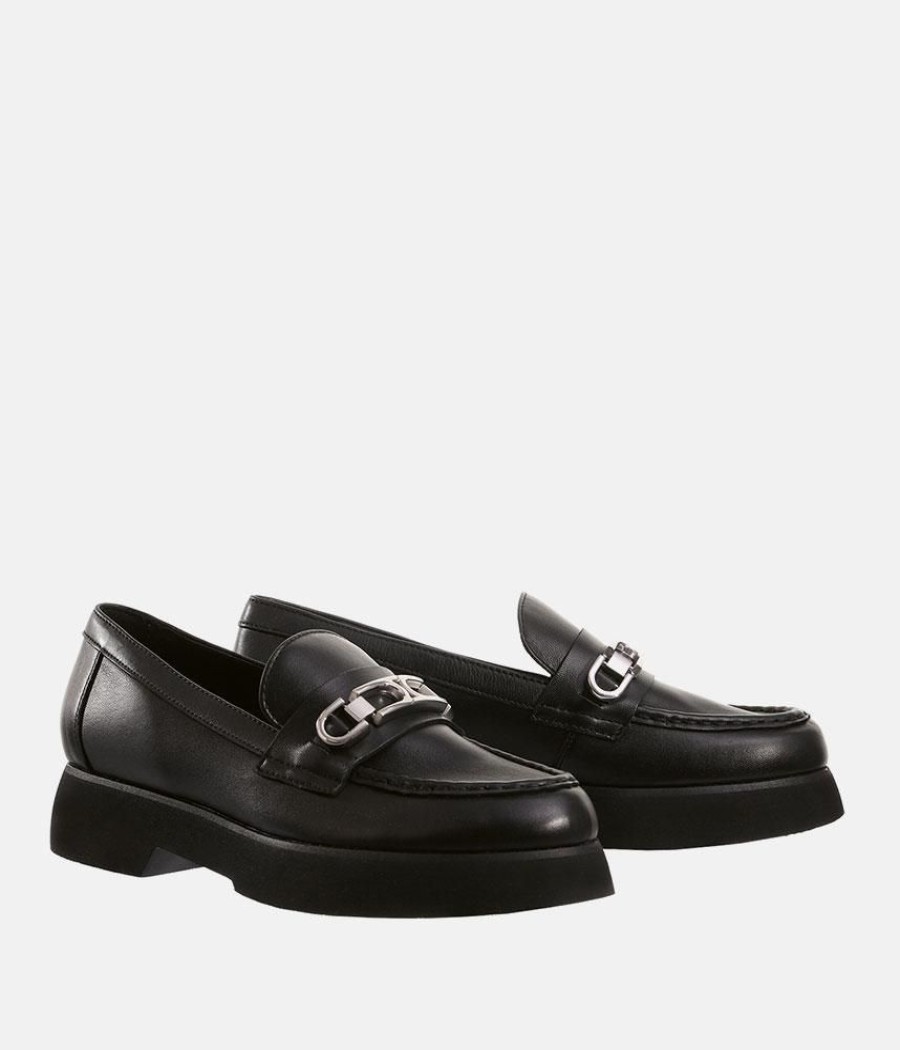 Hogl Hogl Premium Black Leather Loafers Online