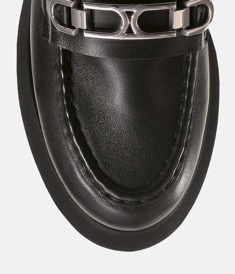 Hogl Hogl Premium Black Leather Loafers Online