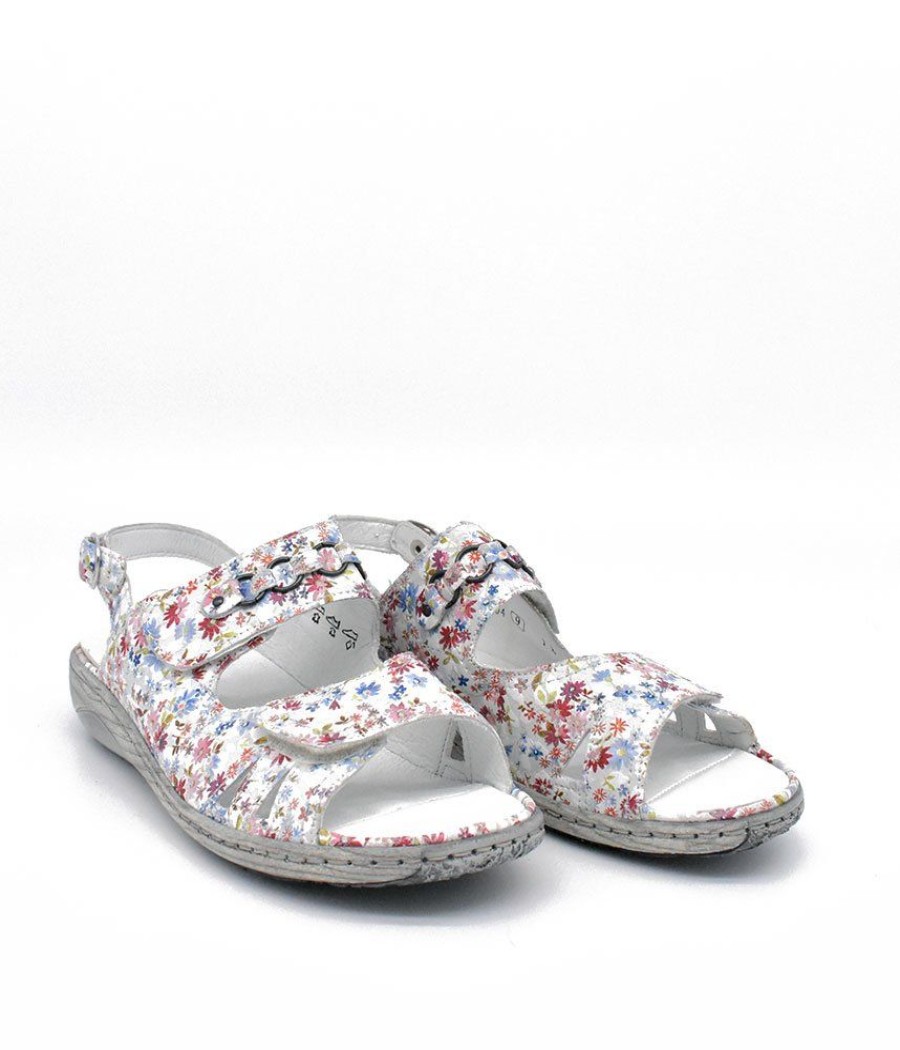 Waldlaufer Waldlaufer Pretty Multicolour Floral Sandal Best