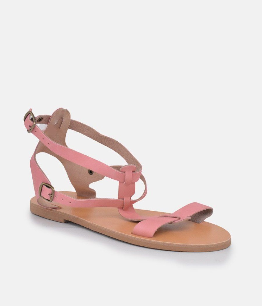 Glaritis Glaritis Pretty Pink T-Strap Sandal Wholesale