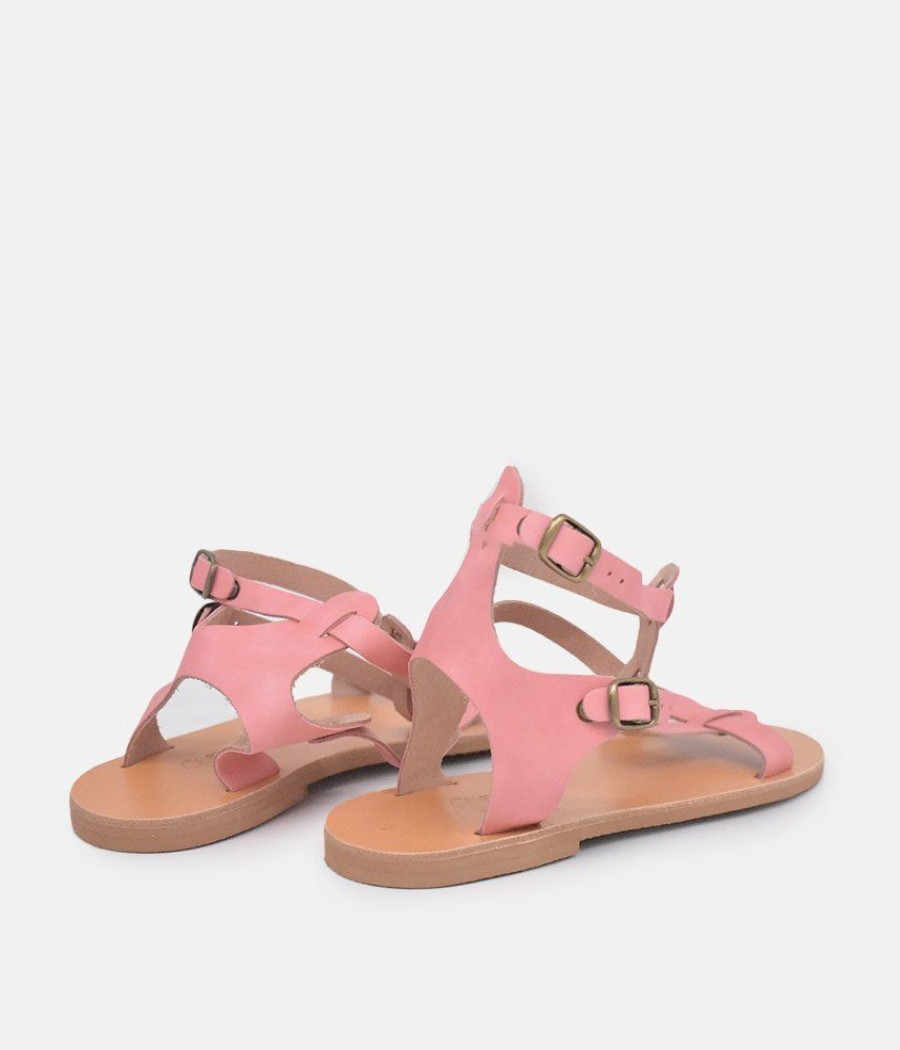 Glaritis Glaritis Pretty Pink T-Strap Sandal Wholesale