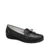 Waldlaufer Waldlaufer Classic Black Loafer With Bow Detail Clearance