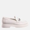 Hogl Hogl Premium White Leather Loafers New