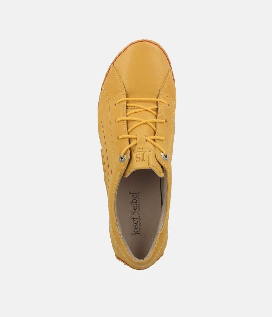 Josef Seibel Josef Seibel Pretty Saffron Combi Leather Lace Up Shoe Online