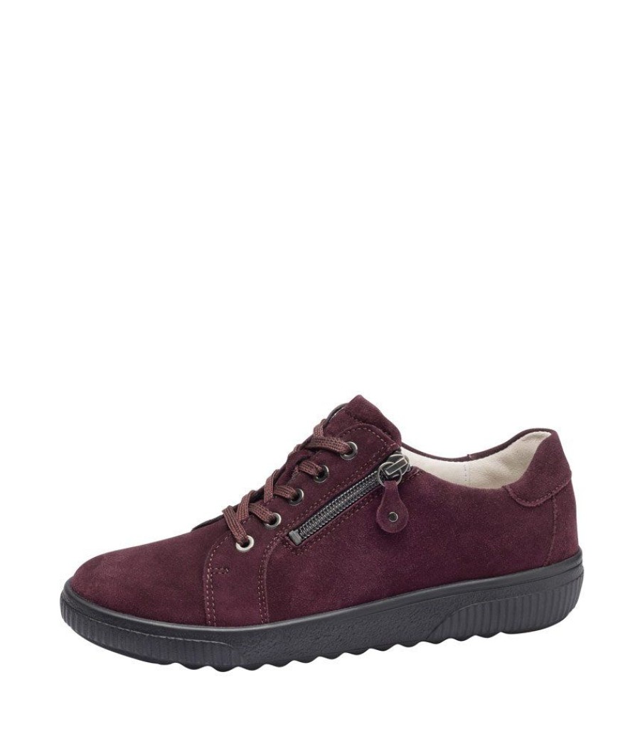 Waldlaufer Waldlaufer Trendy Wine Wide Fit Sneaker Online