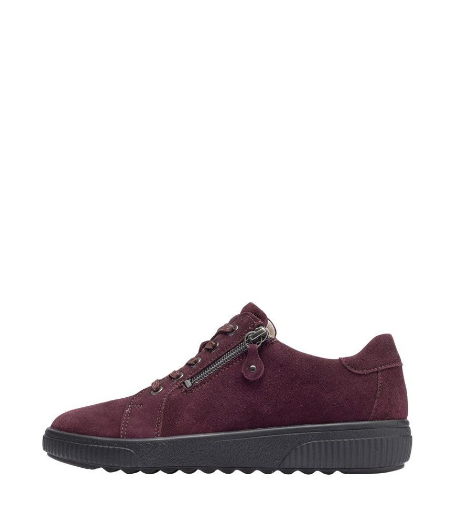 Waldlaufer Waldlaufer Trendy Wine Wide Fit Sneaker Online