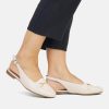 Remonte Remonte Pretty Beige Slingback Flats New