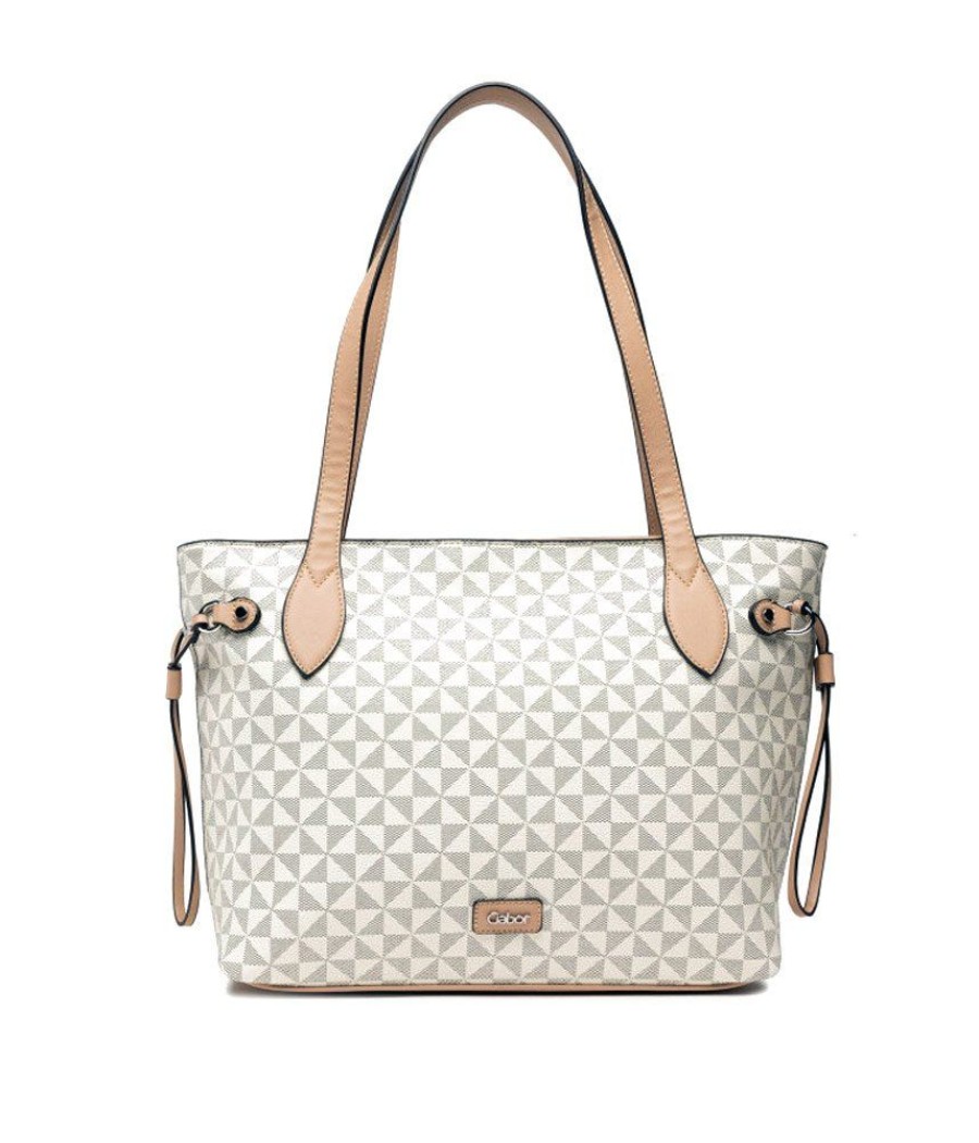 Gabor Gabor Barina Fashionable Mixed White Shopper Bag Online