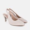 Cinderella Shoes Cinderella Shoes Beatiful Beige Suede Slingbacks Hot