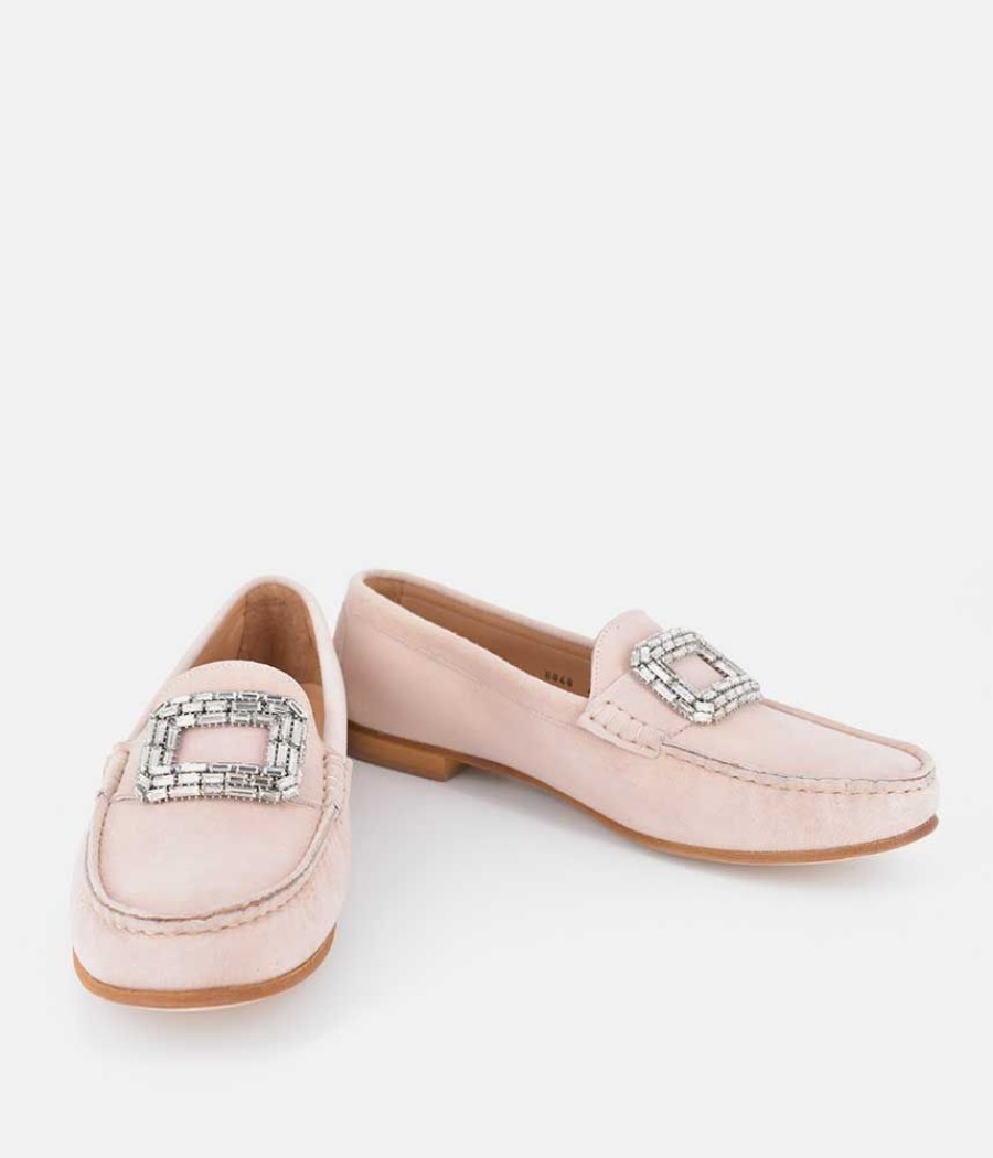 Vittoria Mengoni Vittoria Mengoni Stylish Beige Loafers Clearance