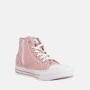 Mustang Mustang Pretty Rose Pink Hi-Top Trainers Wholesale