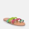 Glaritis Glaritis Gorgeous Colour Pop Sandals New