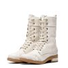 Mustang Mustang Stylish Ice White Midi Boots New