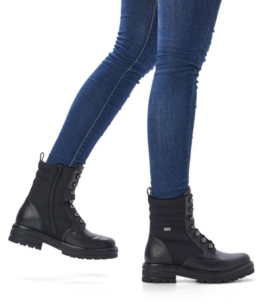 Remonte Remonte Biker Style Studded Ankle Boots Online