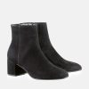 Hogl Hogl Premium Black Suede Ankle Boots New