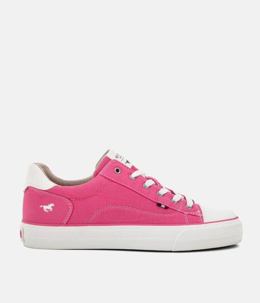 Mustang Mustang Sporty Hot Pink Low Top Trainer Wholesale