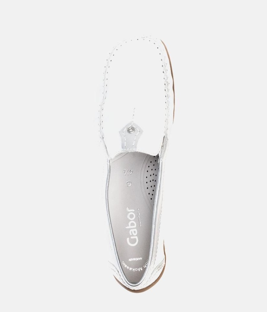 Gabor Gabor Sporty Soft White Mocassin Online