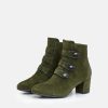 Brenda Zaro Brenda Zaro Stylish Velour Ankle Boots Clearance