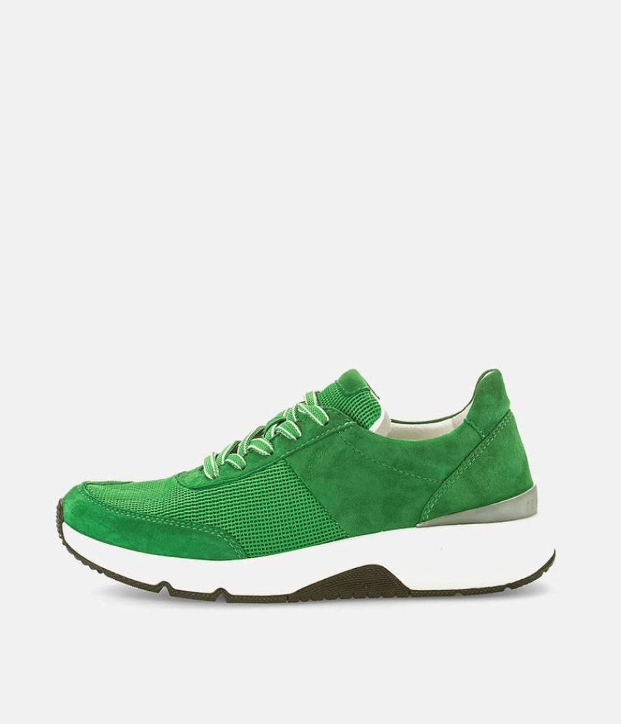 Gabor Gabor Fab Green Rolling Soft Trainers Best