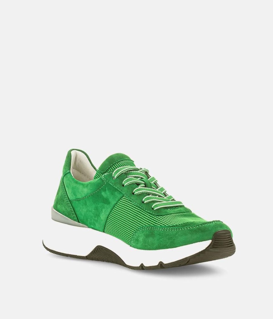 Gabor Gabor Fab Green Rolling Soft Trainers Best