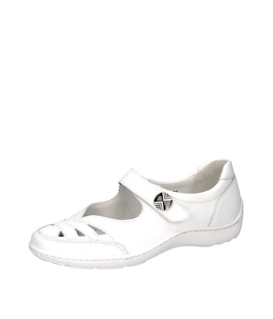 Waldlaufer Waldlaufer Pretty White Mary Jane Style Shoe Best