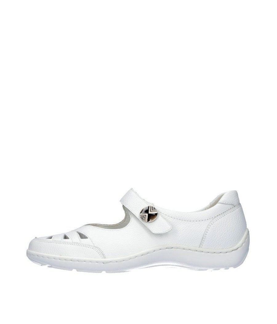 Waldlaufer Waldlaufer Pretty White Mary Jane Style Shoe Best