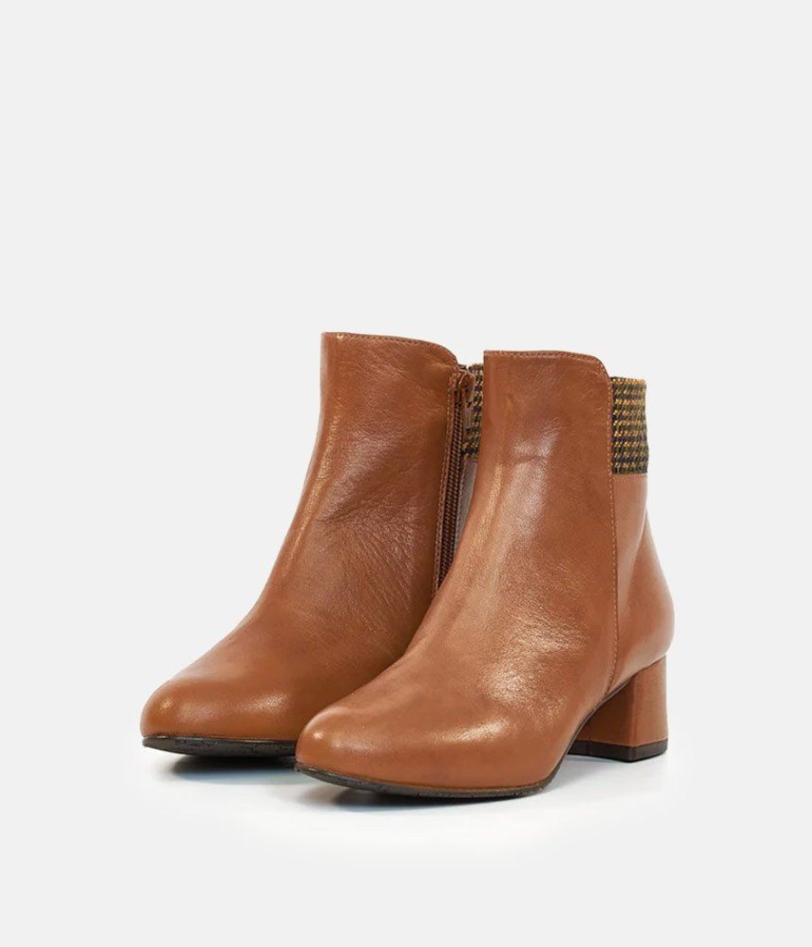 Brenda Zaro Brenda Zaro Stylish Brown Ankle Boots Online