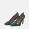 Brenda Zaro Brenda Zaro Green High Stiletto Heels Hot