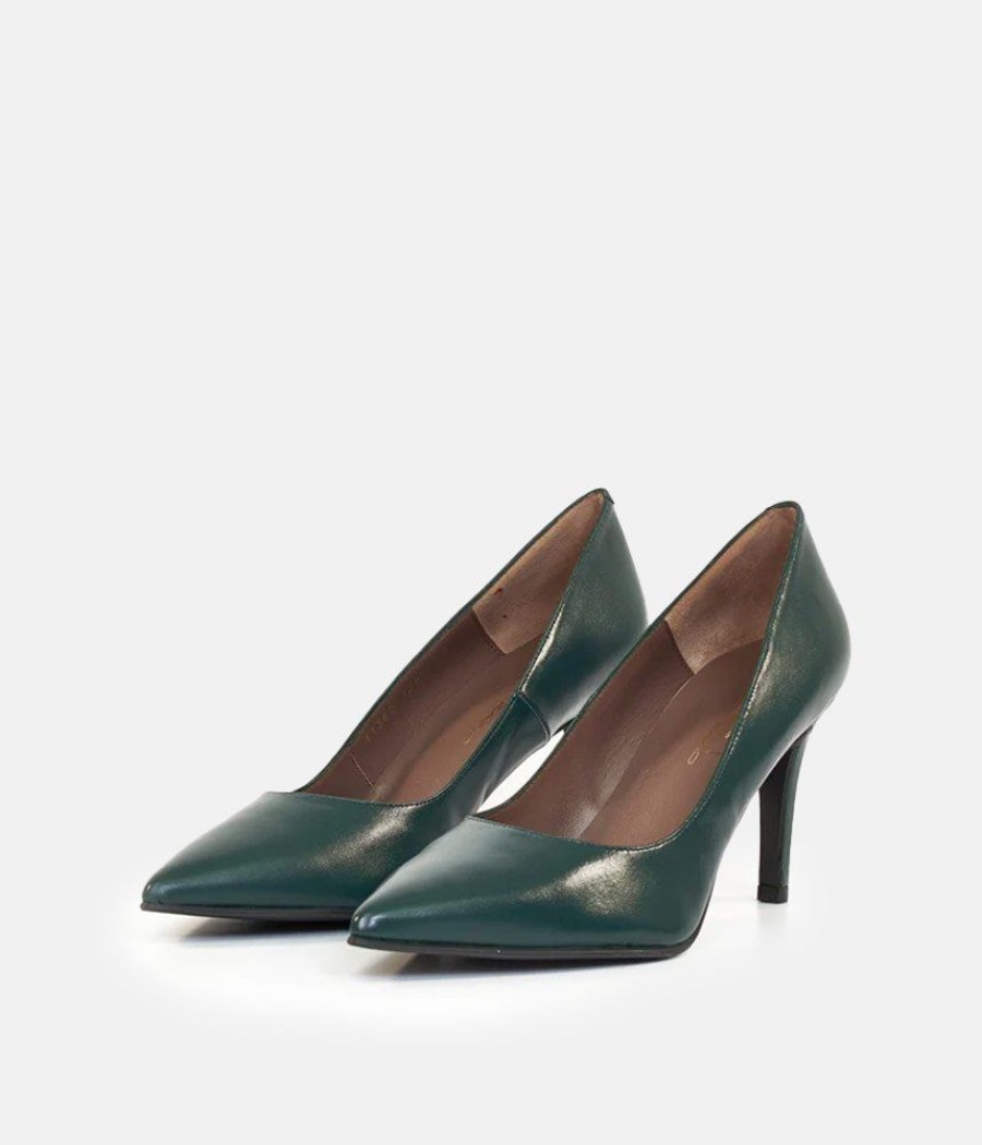 Brenda Zaro Brenda Zaro Green High Stiletto Heels Hot