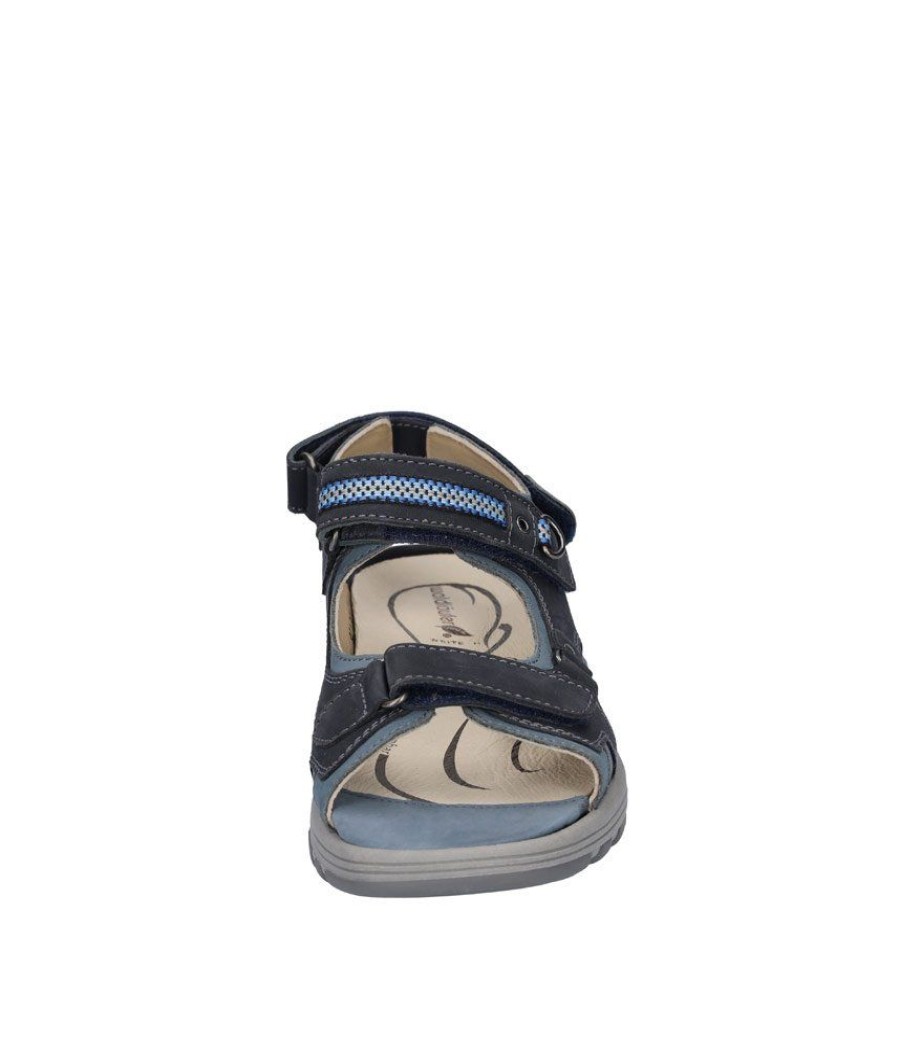 Waldlaufer Waldlaufer Sporty Blue Multi Walking Sandal Clearance