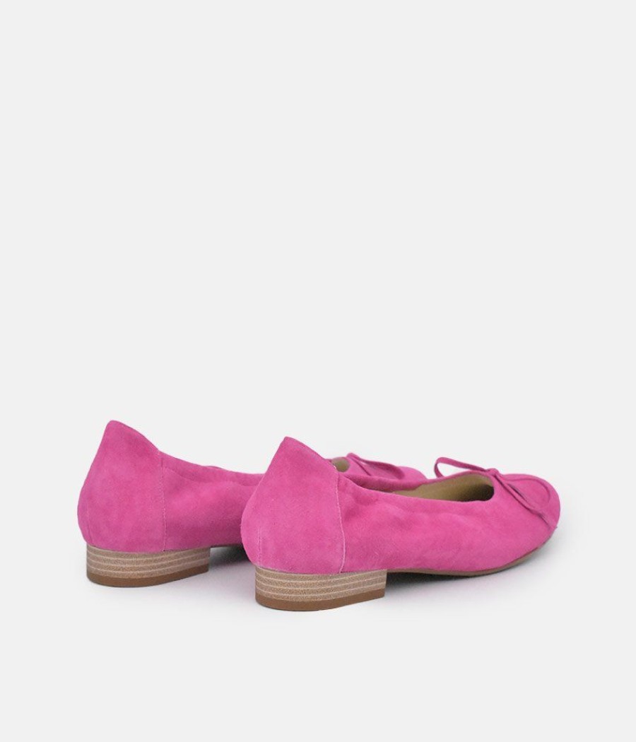 Semler Luxurious Semler Pink Suede Slip On Shoes Wholesale