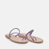 Glaritis Glaritis Barely There Purple Glitter Sandals Best