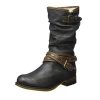 Mustang Graphite Grey Mustang Slouch Mid Calf Boot Clearance