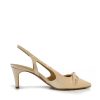 Cinderella Shoes Cinderella Shoes Deluxe Beige Slingback Heels Wholesale