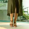 Remonte Remonte Dressy Muskat Brown T-Bar Sandals Wholesale