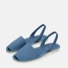 Ria Ria Vegan Seaqual Versatile Blue Abarca Sandal Wholesale