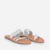 Glaritis Glaritis Chic White Leather Sandals Hot