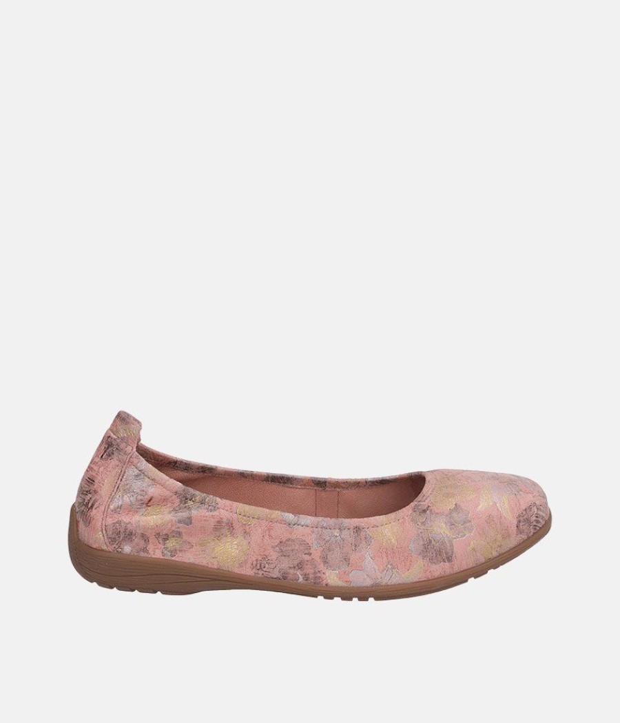 Josef Seibel Josef Seibel Pretty Pink Multi Ballet Flats New