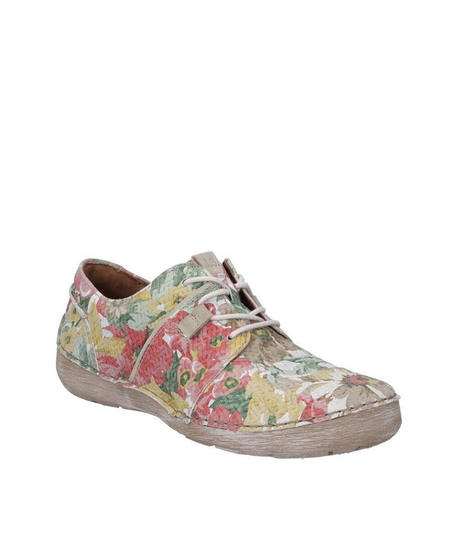 Josef Seibel Josef Seibel Pretty Rose Multi Leather Lace Up Shoe Online